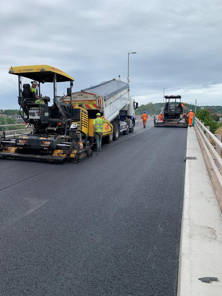 Asphalt in North Wales